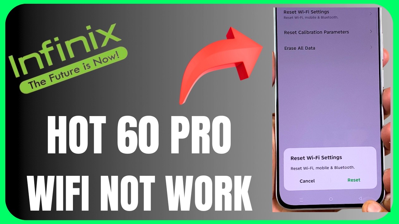 Cannot connect to Wi-Fi on Infinix Hot 60 Pro? | Try this