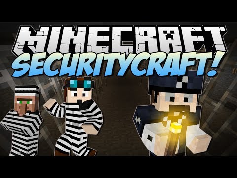 Minecraft | SECURITYCRAFT! (Lasers, Mines, Keycards & More!) | Mod Showcase