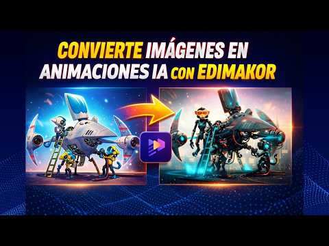 Tutorial Edimakor para convertir Imágenes a VIDEO con IA fácilmente
