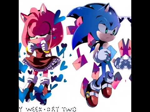 sonic x amy (sonamy) for: @Carle  M 🇨🇴  #sonicandfriends #sonicxamy