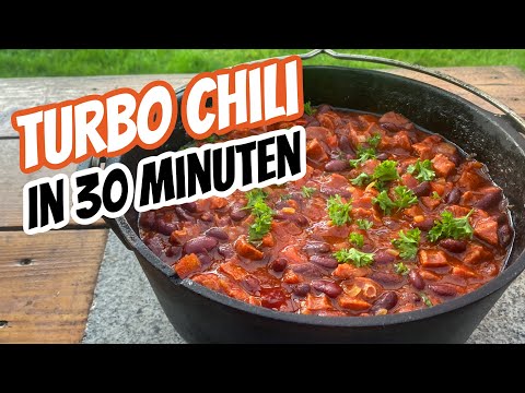 Turbo Chili in nur 30 Minuten - Chili con Carne schnell und einfach mit Chorizo