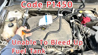 Ford Fusion Ecoboost Purge Valve Replace - Code P1450 - Easy Job MUST WATCH
