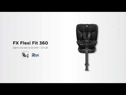 Ghế ngồi ô tô trẻ em Reebaby C012 FX Flexi Fit 360