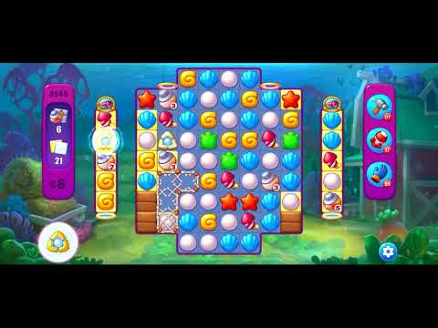 Fishdom Super Hard level 8549 no boosters フィッシュダム