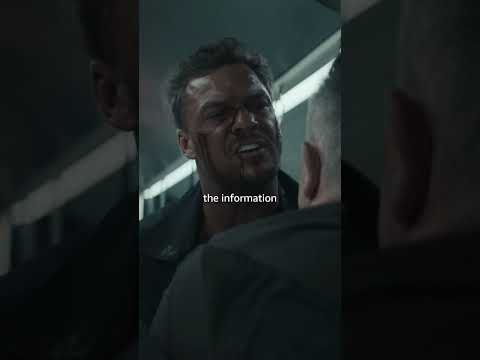 Reacher's COLDEST moment 🥶 You don't want to get between an open hatch and #Reacher #Action #Shorts