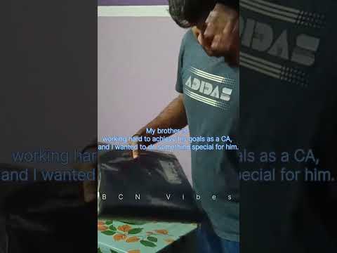 A Surprise for My Brother 💼✨ #bcnvibes #subscribe #support #surprise #surprisegift #shorts