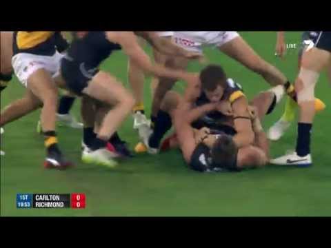 Round 1 AFL - Carlton v Richmond Highlights