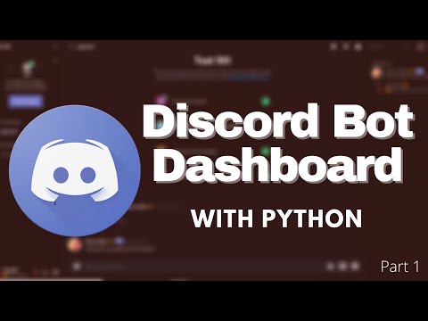 How to make a Discord Bot Dashboard with Python (Flask) | Part 1