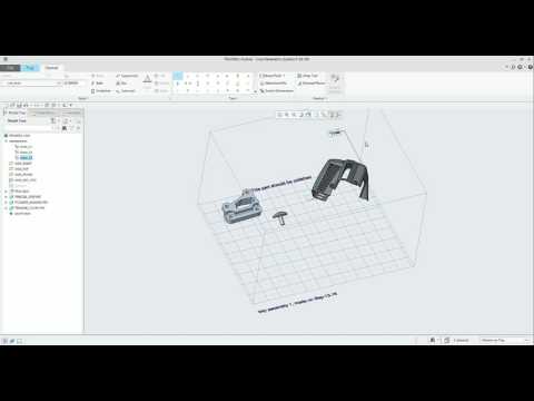New to Creo 4.0 : Additive Manufacturing - Notes in Tray Assembly