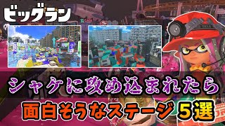 【スプラトゥーン3】ビッグランに来たら面白そうなステージ5選!