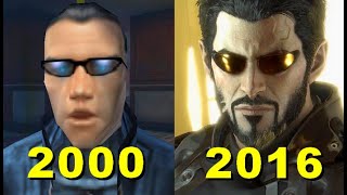 evolution of Deus Ex Games  2000-2016
