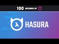 Hasura In 100 Seconds