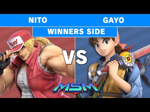 MSM 215 - Nito (Terry Bogard) Vs Gayo (Dark Pit,Hero) Winners Pools - Smash Ultimate