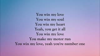 Shania Twain - You Win My Love (LYRICS)