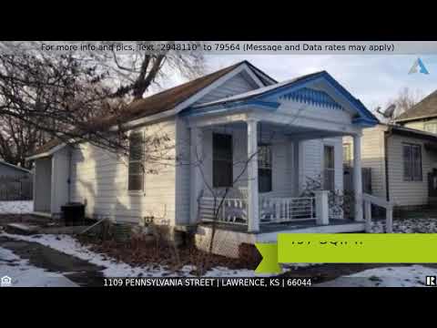 Priced at $99,000 - 1109 Pennsylvania Street, Lawrence, KS 66044