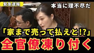 【日本の政治】  「相続税のために自宅売却はおかしい！」参政党の塩入議員は、この理不尽な税金を徹底的に暴きました。 【自民党, 相続税, 消費税, 参政党】