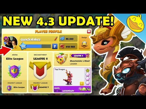 3 NEW DIVINE DRAGONS + PLAYER PROFILES?! New 4.3 Update First Look! - DML #1068