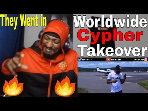 Worldwide Cypher Takeover - CHVSE, GAWNE, Grizzy Hendrix, 100 Kufis, Knox Hill,(Reaction)