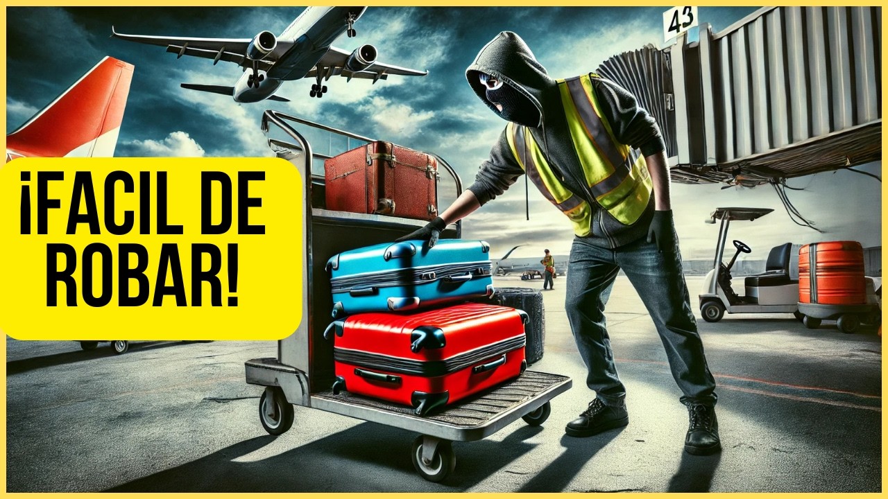 🚨 Como EVITAR que te ROBEN LA MALETA EN EL AEROPUERTO