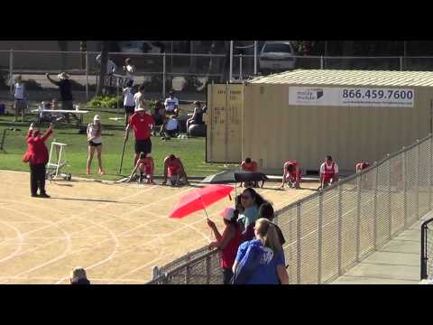 OpenB 100m at Newport Harbor 3-26-15 - Los Alamitos Boys