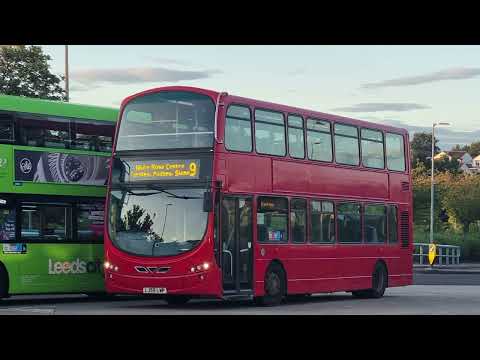 *Kickdown Beast* Yorkshire Buses VDL DB300 LJ59 LVW DW1 working the 9 to Horsforth