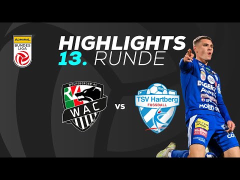 RZ Pellets WAC - TSV Egger Glas Hartberg 13th Round ADMIRAL Bundesliga 2025/26