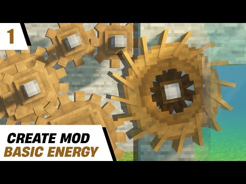 #1 Create Mod - Basic Energy Provider | Minecraft How to Use | in Hindi