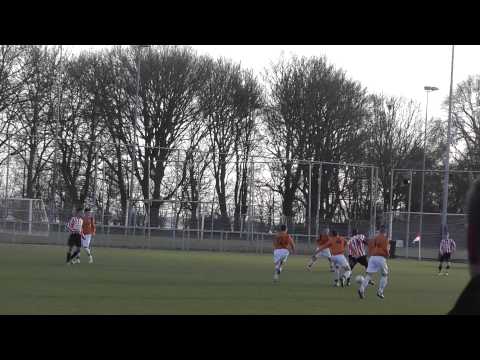 2 febr 2013 Hollandia A1 - VV De Meern A1 com 6-1 tegengoal