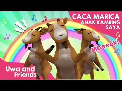 Caca Marica Anak Kambing Lucu Saya - Lagu Anak 2024