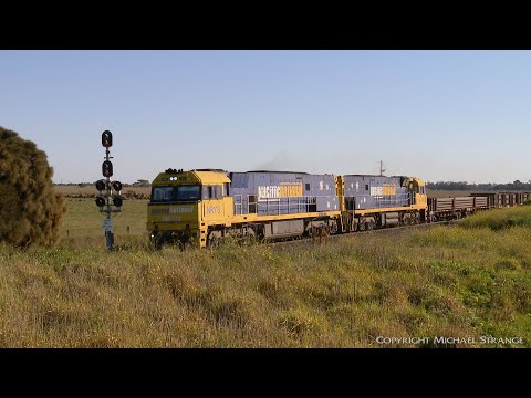 Pacific National 4PM4 Steel Train - PoathTV Australian Railways