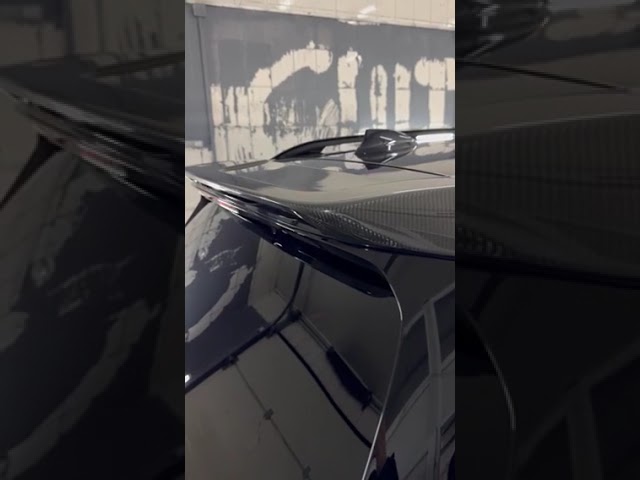 BMW X7 G07 2019– Spojler zadnjega stekla karbon (V1) Video 1