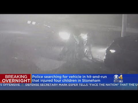 Surveillance Video Shows Hit And Run Driver Strike 4 Children In Stoneham