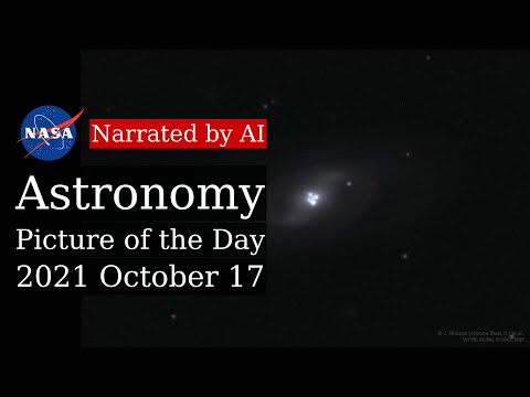 APOD: 2021-10-17 - The Einstein Cross Gravitational Lens (Narrated by Brian)