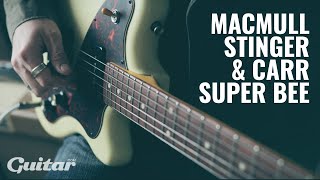 Video thumbnail for Macmull Stinger and Carr Super Bee demo | Guitar.com by Guitar