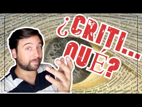 2- QUÉ ES LA "CRÍTICA LITERARIA" - SERIE "ERGO LIBRIS"