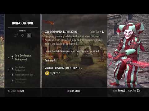 TESO Horror Blade no CP Battleground butcher