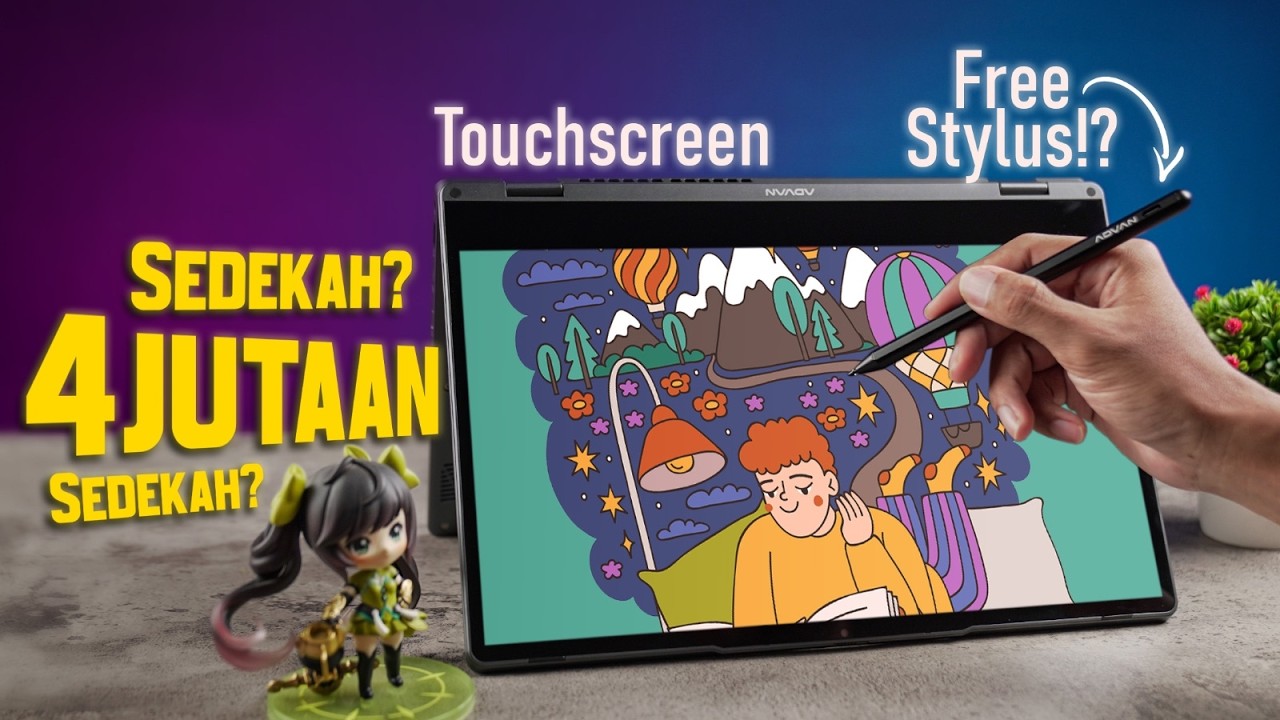 Laptop 2 in 1 Termurahh! Advan 360 Go