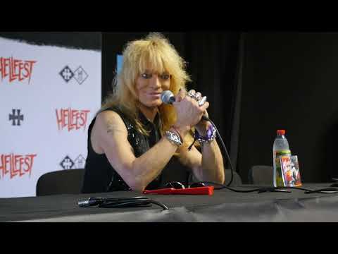 Michael Monroe (ex Hanoi Rocks) press conference at Hellfest 2022