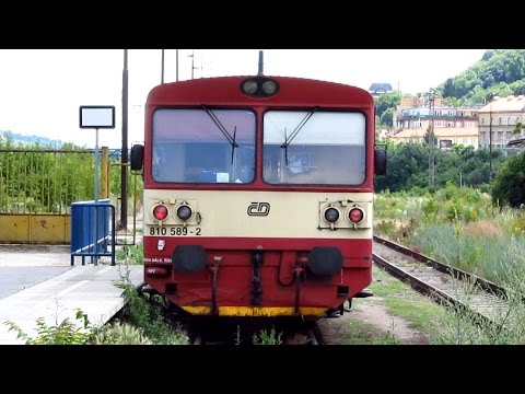 Os-122 odjíždí z výchozí "šturcové" zast. Praha-Smíchov Na Knížecí (od 12/2016 zrušena!), 9. 7. 2016