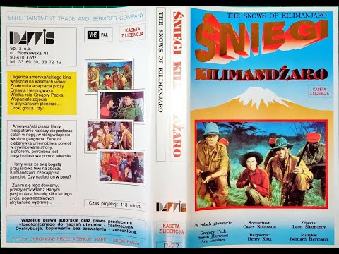 Śniegi Kilimandżaro PL (1952)- The Snows of Kilimanjaro- VHS-Rip