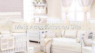 Kit Berço Carinha de Anjo Cáqui | Ref: 64003