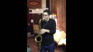 Jake Saslow plays Ted Klum Precision Model Tenor Saxophone Mouthpiece