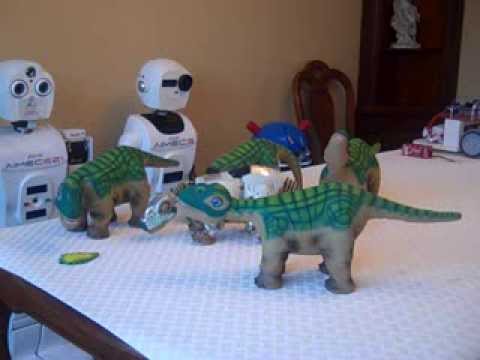 One Of The Robot Dinosaurs Gets Some Godzilla Dna