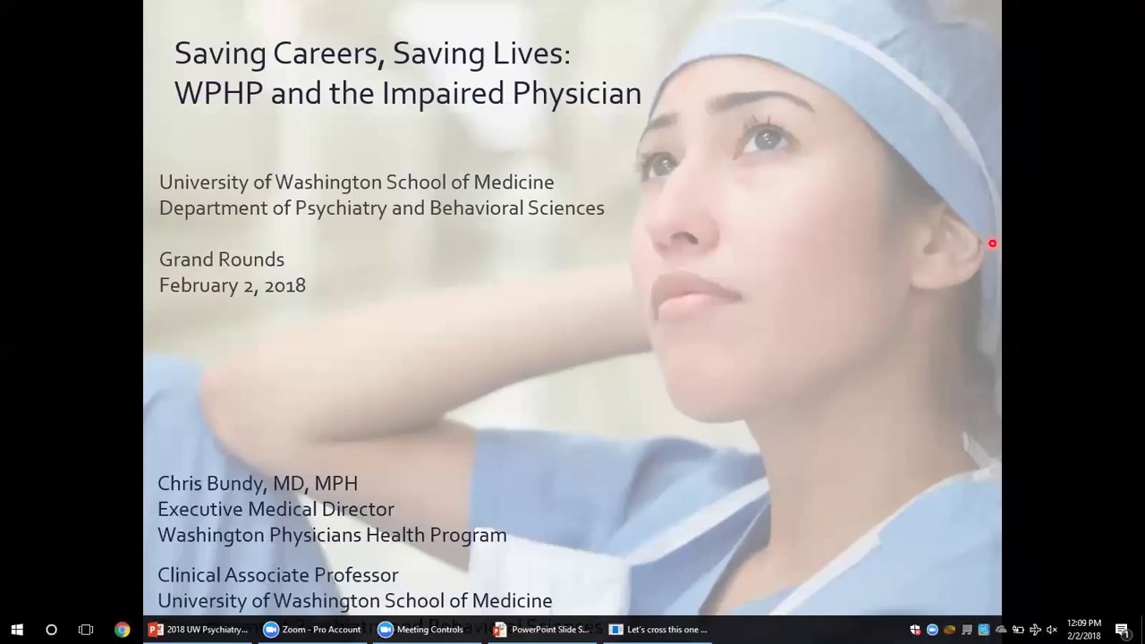 Saving Careers, Saving Lives: WPHP and the Impaired Physician