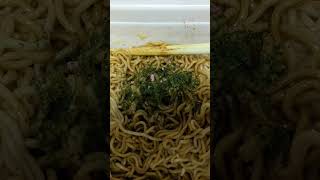 今日の晩御飯まるちゃんのカップ焼きそば#tetsuohiura  #今日の晩御飯 #まるちゃん #焼きそば
