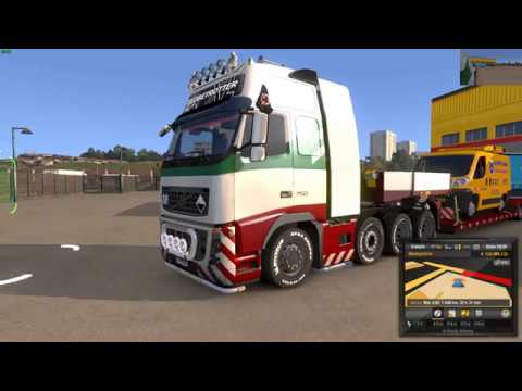 Euro Truck Simulator 2 (1.27) Volvo FH16 Classic heavy Duty Addon v.1.1