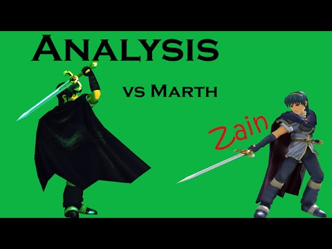 [analysis] SmashG0D (Marth) vs. Zain (Marth)