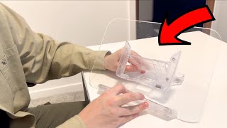 viozon Acrylic Book Stand for Reading, Cookbook Holder, 13 Levels Adjustable, Foldable - User Review