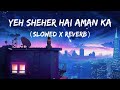 Yeh Sheher Hai Aman Ka Raaz Lofi Song Slowed And Reverb