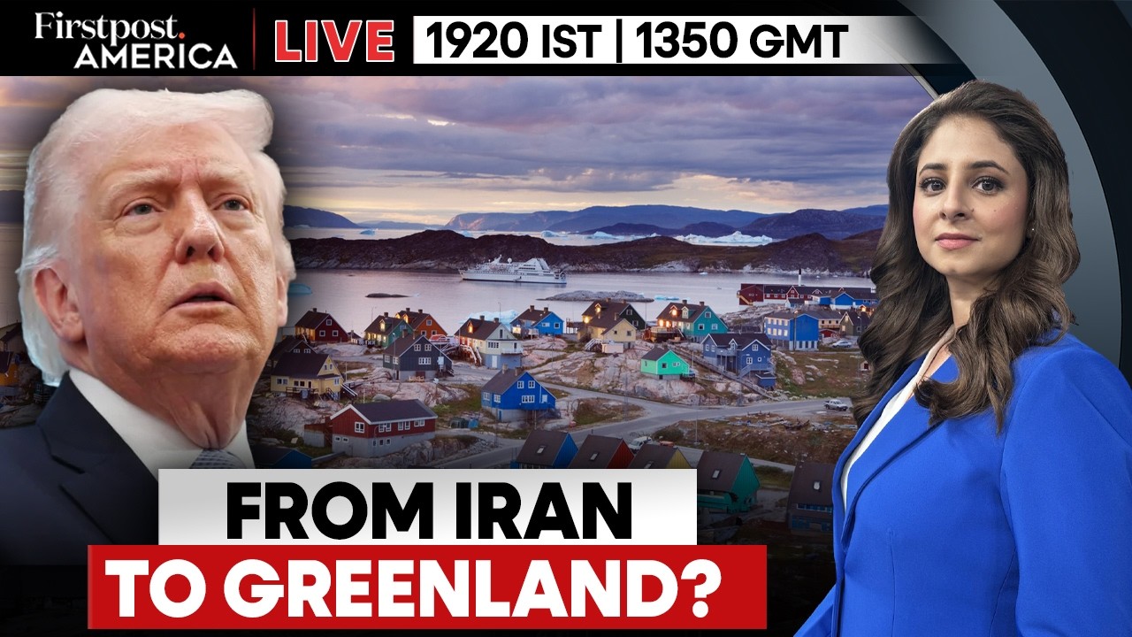LIVE: Greenland Hits Back at Trump’s Threats, Says Country ‘Not a Piece of Ice’ | Firstpost America